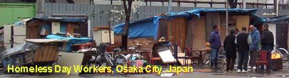 Japanese homeless men