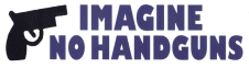 Sticker: Imagine No Handguns