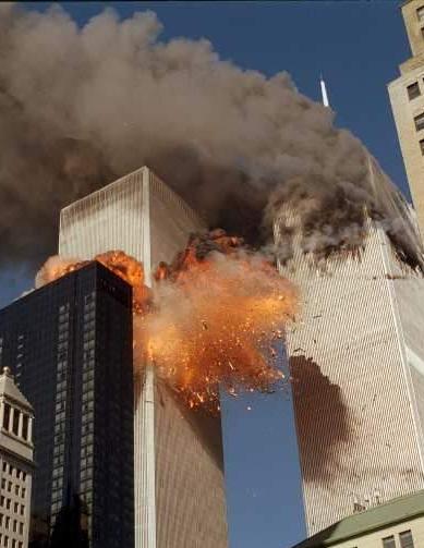 Airplane Hits World Trade Tower, Sept. 11, 2001